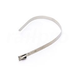 Cable tie, MLT2H, stainless steel, 7.9x201mm