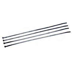 Cable tie, 375mm, bk, uv