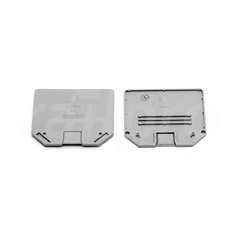 End plate, D-UT16, grey (Phoenix)