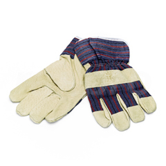 Work gloves, pigskin leather