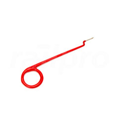 Terminal releaser, red, spring-loaded