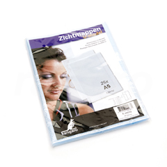 Cover, transparent, PVC, 235x160mm