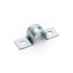 Cable clip, gemeniert, 12mm