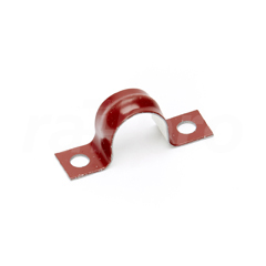 Cable clip, gemeniert, 15mm