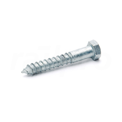Wood screw bolt, thv 4.6, M16x100mm, DIN571