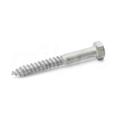 Wood screw bolt, thv 4.6, 20x160mm, DIN571