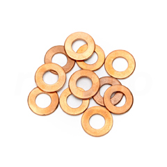 Washer, copper, M10, DIN125A