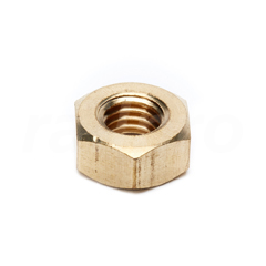 Hex nut,brass,M10,DIN934