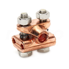 Cross clamp,for guided connection,2x70/1x150