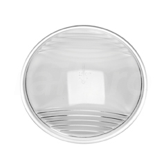 Lens, for lamp housing, 20°, clear, glass, 162mm