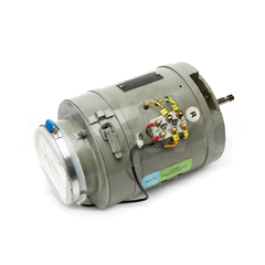 Motor, complete, with brake
