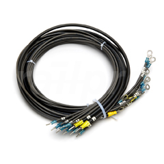 Wire harness actuator/pole base