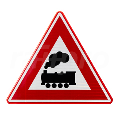 Board, unguarded crossing, RVV J11, 700, US20, DOR