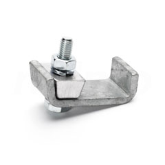 Clamp bracket, with fixed clamp block, Pintsch Aben